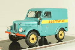Газ-69 Аварийная, голубой, TR4828, TruckTyr 1:43