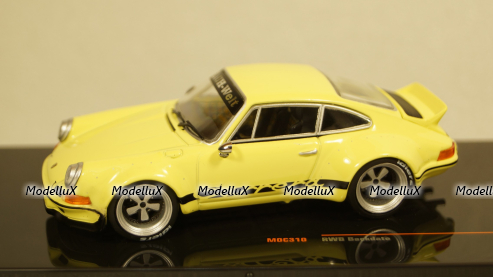 Porsche 911 RWB yellow, MOC310, IXO 1:43