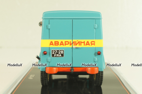 Газ-69 Аварийная, голубой, TR4828, TruckTyr 1:43