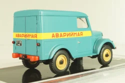 Газ-69 Аварийная, голубой, TR4828, TruckTyr 1:43