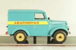 Газ-69 Аварийная, голубой, TR4828, TruckTyr 1:43