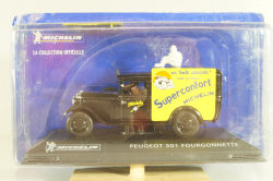 Peugeot 301 fourgonnette "Michelin" black, Altaya 1:43