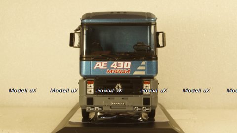 Renault Magnum AE 430 Ti metallic blue 1992, TR098, IXO 1:43
