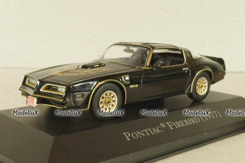 Pontiac Firebird Trans Am 1977, black, American Cars №5, AC005, Altaya 1:43