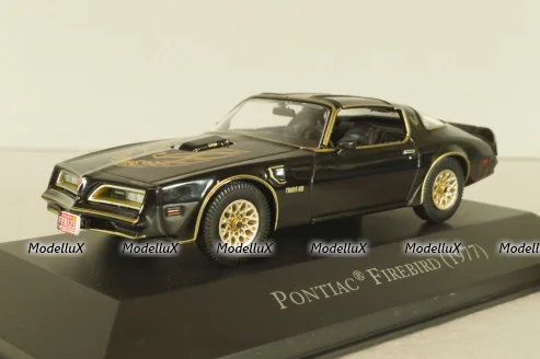 Pontiac Firebird Trans Am 1977, black, American Cars №5, AC005, Altaya 1:43
