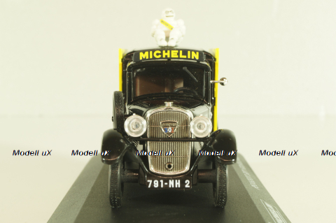 Peugeot 301 fourgonnette "Michelin" black, Altaya 1:43
