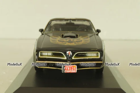 Pontiac Firebird Trans Am 1977, black, American Cars №5, AC005, Altaya 1:43