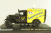 Peugeot 301 fourgonnette "Michelin" black, Altaya 1:43