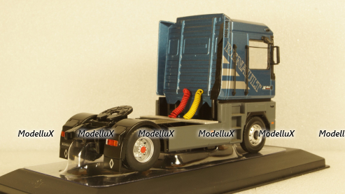 Renault Magnum AE 430 Ti metallic blue 1992, TR098, IXO 1:43