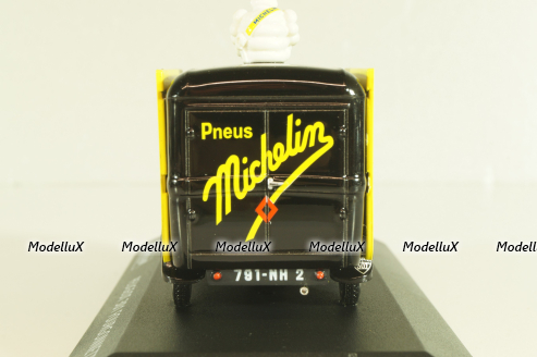 Peugeot 301 fourgonnette "Michelin" black, Altaya 1:43