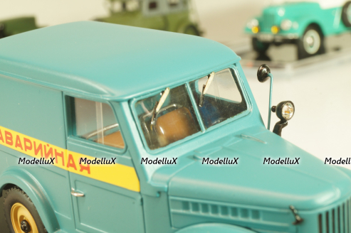 Газ-69 Аварийная, голубой, TR4828, TruckTyr 1:43