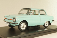 Заз-968М Запорожец 1979, голубой, Hachette 1:24