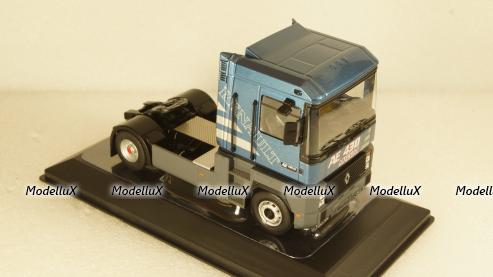 Renault Magnum AE 430 Ti metallic blue 1992, TR098, IXO 1:43