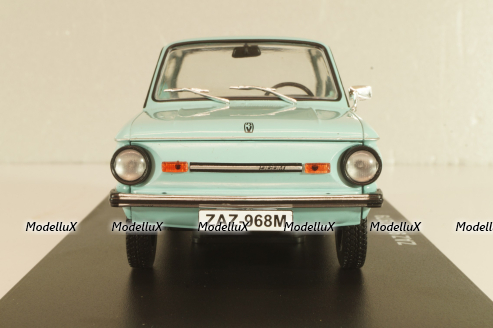 Заз-968М Запорожец 1979, голубой, Hachette 1:24