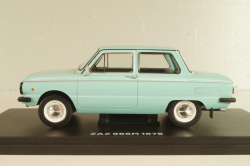 Заз-968М Запорожец 1979, голубой, Hachette 1:24