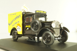 Peugeot 301 fourgonnette "Michelin" black, Altaya 1:43