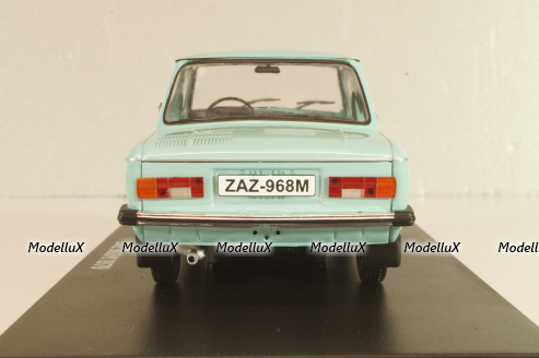 Заз-968М Запорожец 1979, голубой, Hachette 1:24