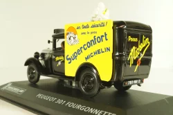 Peugeot 301 fourgonnette "Michelin" black, Altaya 1:43