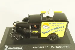 Peugeot 301 fourgonnette "Michelin" black, Altaya 1:43
