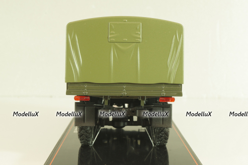 Зил-432730 грузовой автомобиль с тентом 4х4, военный, TR4832, TruckTyr 1:43