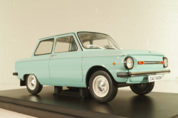 Заз-968М Запорожец 1979, голубой, Hachette 1:24