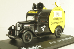 Renault KZ7 fourgonnette "Michelin" black, Altaya 1:43