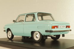 Заз-968М Запорожец 1979, голубой, Hachette 1:24