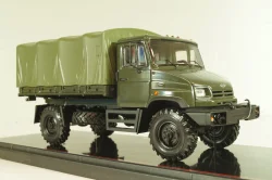 Зил-432730 грузовой автомобиль с тентом 4х4, военный, TR4832, TruckTyr 1:43