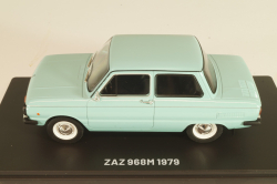 Заз-968М Запорожец 1979, голубой, Hachette 1:24