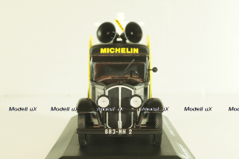 Renault KZ7 fourgonnette "Michelin" black, Altaya 1:43