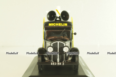 Renault KZ7 fourgonnette "Michelin" black, Altaya 1:43