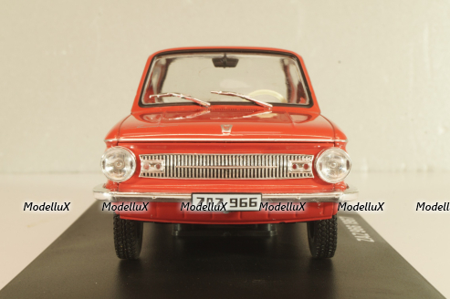 Заз-966 Запорожец 1967, красный, Hachette 1:24 