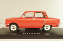 Заз-966 Запорожец 1967, красный, Hachette 1:24 