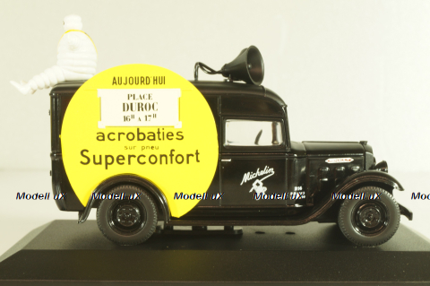 Renault KZ7 fourgonnette "Michelin" black, Altaya 1:43