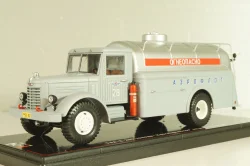 ТЗА-8-200 Аэрофлот, топливозаправочный автомобиль на шасси Яаз-200, завода "Красный молот" серый/серебристый, TR4833, TruckTyr 1:43