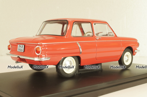 Заз-966 Запорожец 1967, красный, Hachette 1:24 