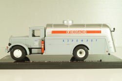 ТЗА-8-200 Аэрофлот, топливозаправочный автомобиль на шасси Яаз-200, завода "Красный молот" серый/серебристый, TR4833, TruckTyr 1:43