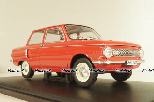 Заз-966 Запорожец 1967, красный, Hachette 1:24 