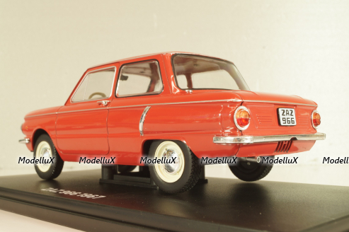 Заз-966 Запорожец 1967, красный, Hachette 1:24 