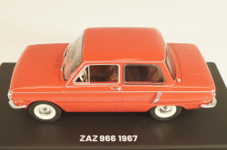 Заз-966 Запорожец 1967, красный, Hachette 1:24 