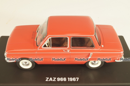 Заз-966 Запорожец 1967, красный, Hachette 1:24 