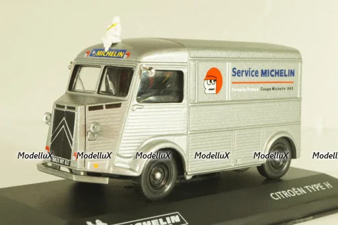Citroen type H "Michelin" grey, Altaya 1:43