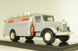 ТЗА-8-200 Аэрофлот, топливозаправочный автомобиль на шасси Яаз-200, завода "Красный молот" серый/серебристый, TR4833, TruckTyr 1:43