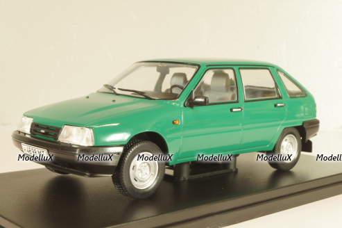 ИЖ-2126 "Орбита" 1990, зеленый,  Легендарные советские автомобили №60, Hachette 1:24
