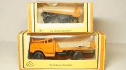 Зил 4331 борт с прицепом, на запчасти, СЕН 1986, оранж, 1:43