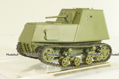 ХТЗ-16 Броне-трактор образца 1941г., №6 из 20шт АвтоБюро 1:43