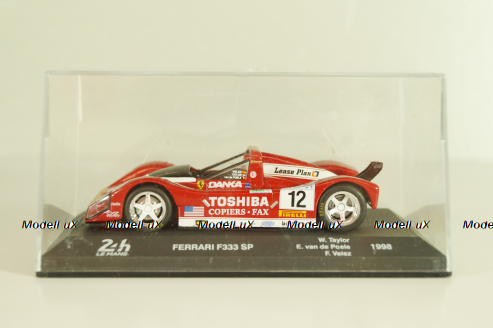 Ferrari F333 SP #12 24h Le Mans 1998, red, Altaya Le Mans Collection 1:43 Уценка!