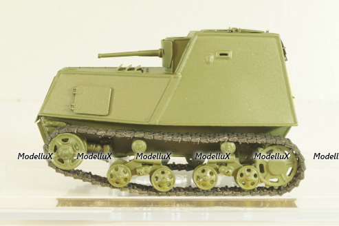 ХТЗ-16 Броне-трактор образца 1941г., №6 из 20шт АвтоБюро 1:43