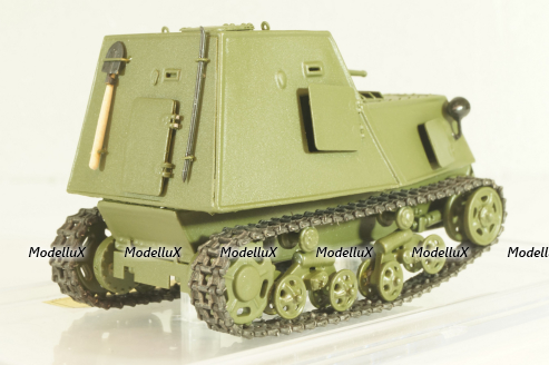 ХТЗ-16 Броне-трактор образца 1941г., №6 из 20шт АвтоБюро 1:43