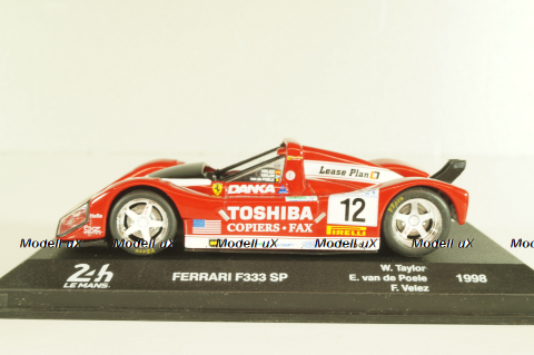 Ferrari F333 SP #12 24h Le Mans 1998, red, Altaya Le Mans Collection 1:43 Уценка!